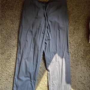 Grey Scrubstar Scrub Bottoms, Size Medium, Not to lose and not to right